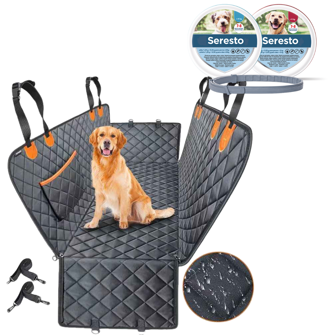 ProtecPerro™: Funda de Asiento para Perros 6 en 1