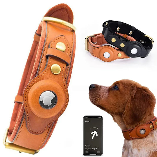 PetLandz TrackSafe™ AirTag-Compatible Dog Collar