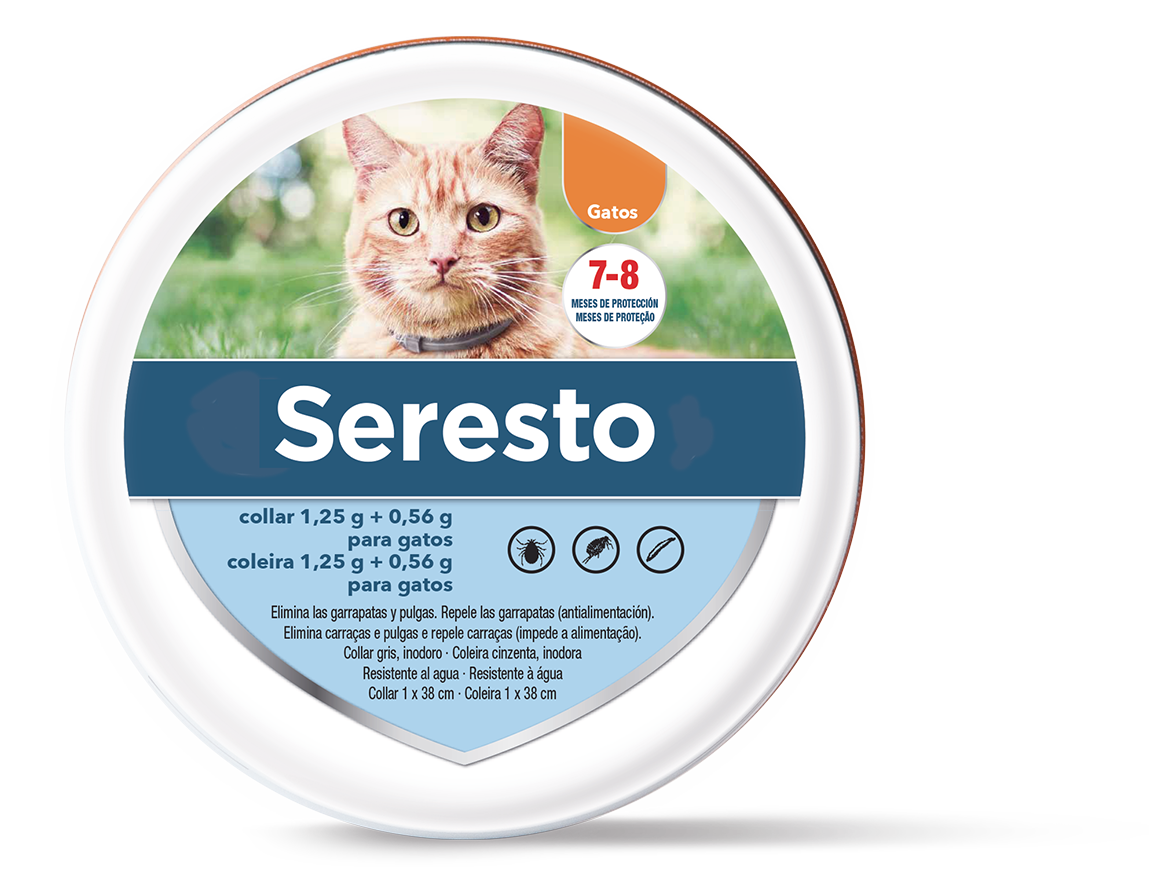 Seresto Collar antiparasitario para gatos